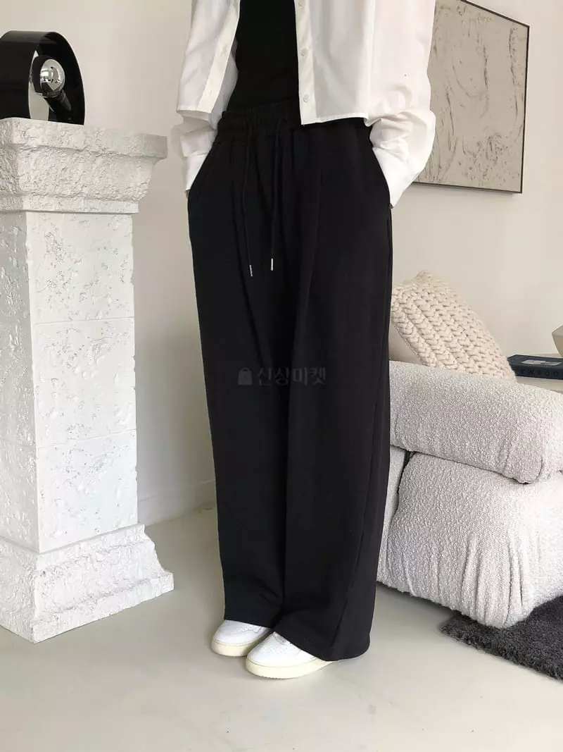 Overclassic - Korean Women Fashion - #momslook - Wide Pintuck Pants - 12