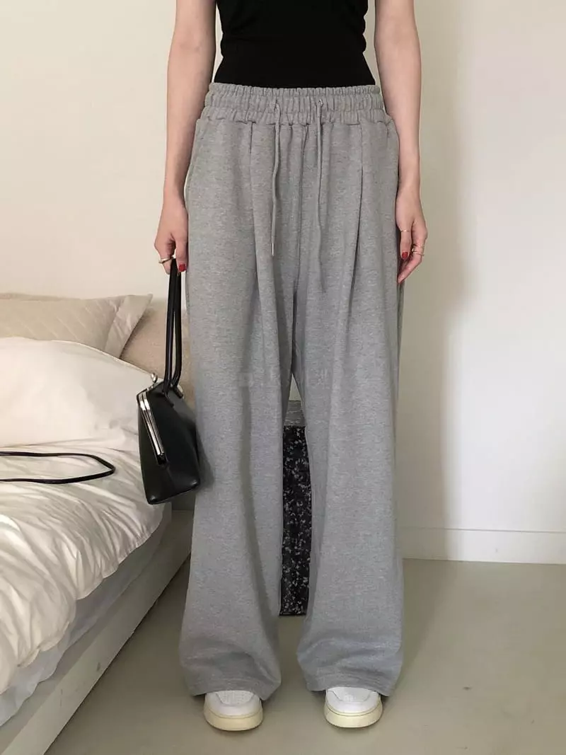 Overclassic - Korean Women Fashion - #momslook - Wide Pintuck Pants - 8