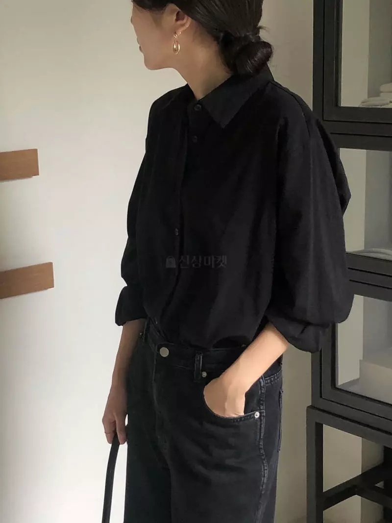 Overclassic - Korean Women Fashion - #momslook - Ove Layon Shirt - 10