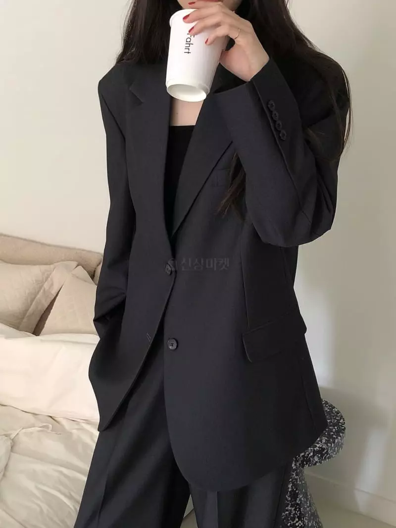 Overclassic - Korean Women Fashion - #momslook - Over Bridge Jacket - 8