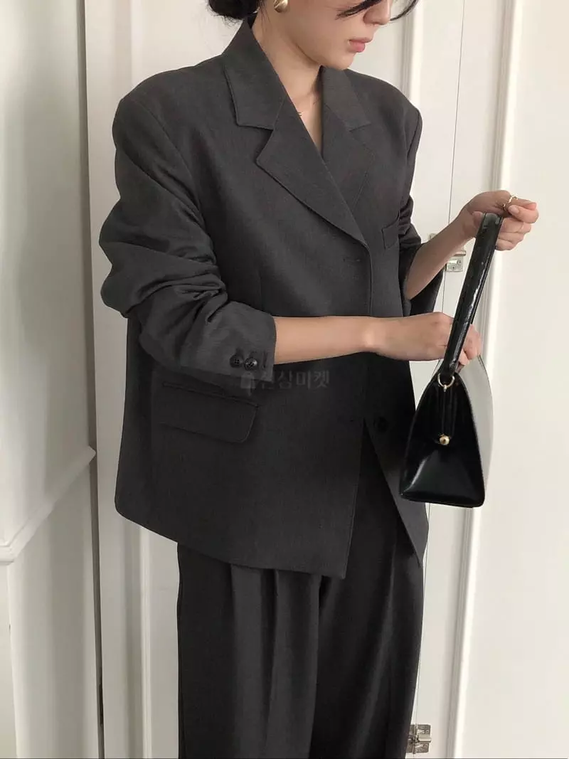 Overclassic - Korean Women Fashion - #momslook - Andenson Jacket - 2