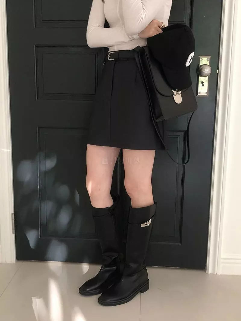 Overclassic - Korean Women Fashion - #momslook - Briten Ling Skirt - 12