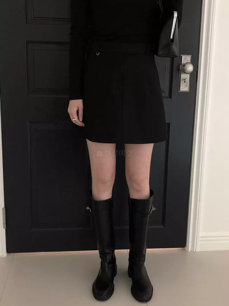 Overclassic - Korean Women Fashion - #momslook - Briten Ling Skirt - 6