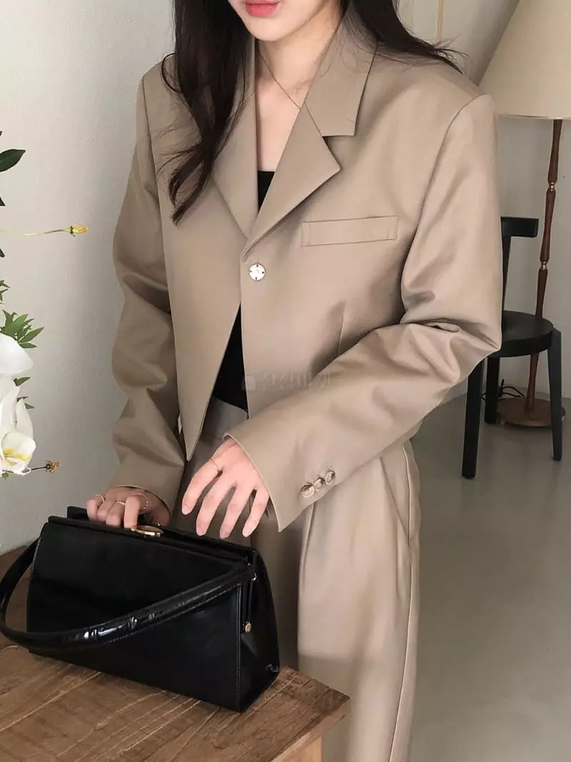 Overclassic - Korean Women Fashion - #momslook - Lon Classic Jacket