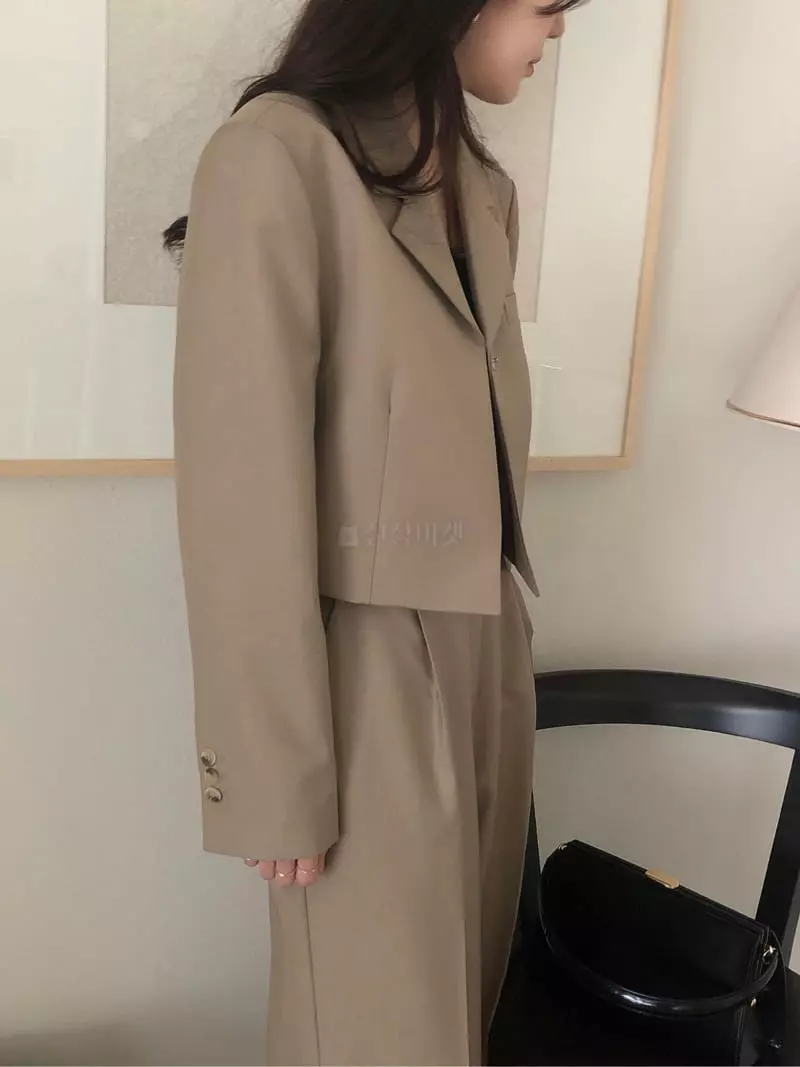 Overclassic - Korean Women Fashion - #momslook - Lon Classic Jacket - 5