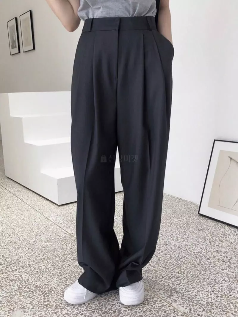 Overclassic - Korean Women Fashion - #momslook - Lon Wide Pants - 8