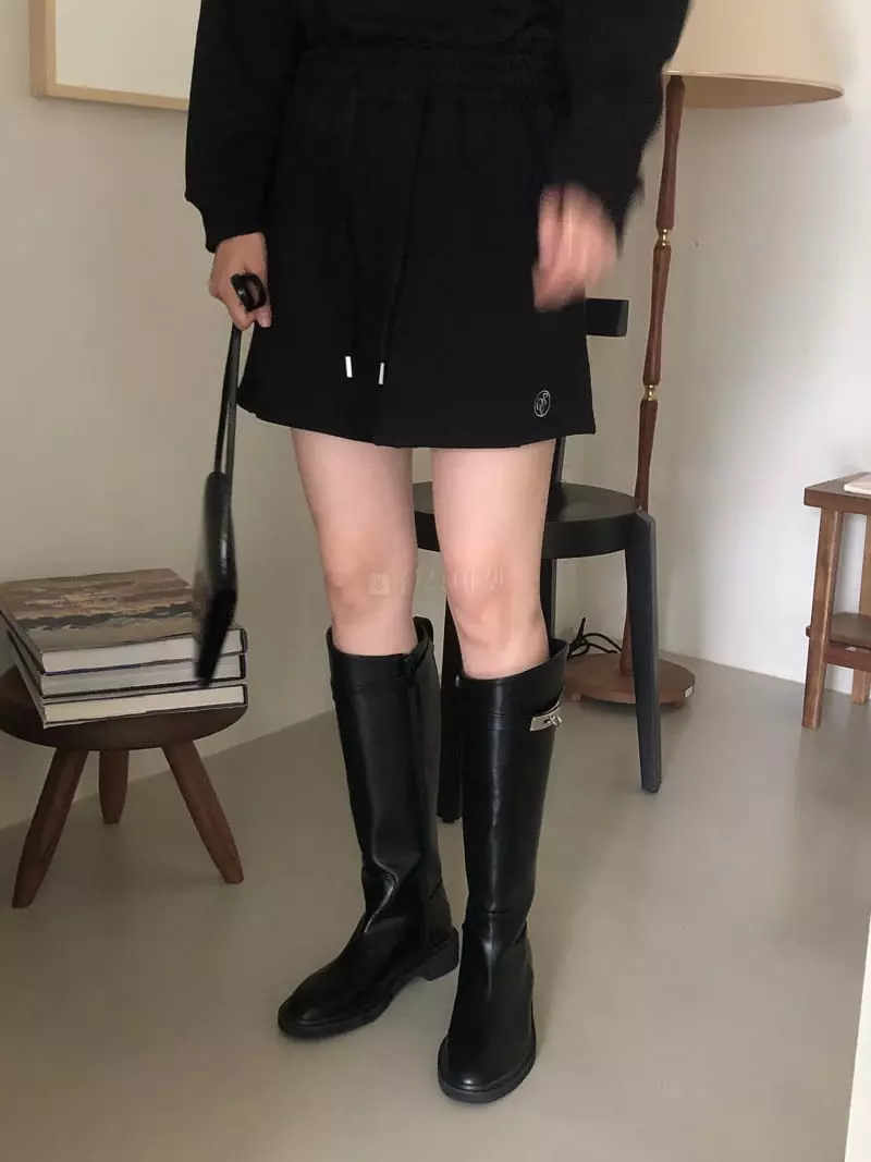 Overclassic - Korean Women Fashion - #momslook - Logo Shorts - 11