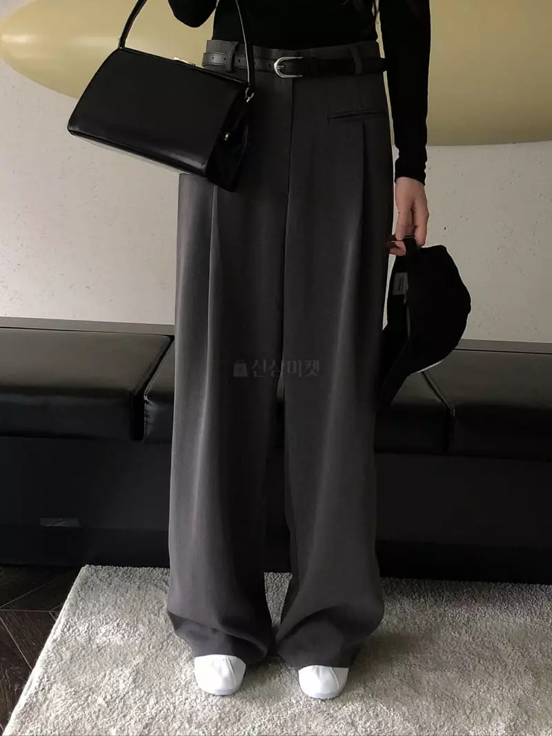 Overclassic - Korean Women Fashion - #momslook - Paul Signiture Pants - 5
