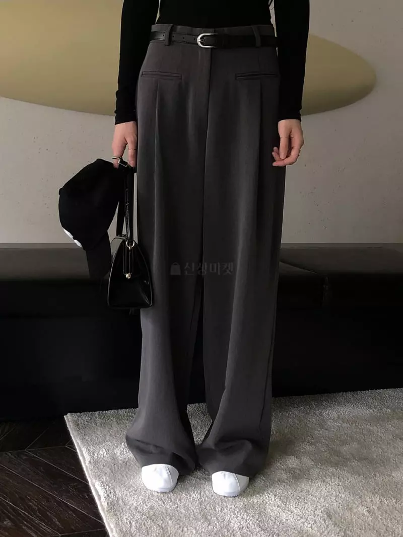 Overclassic - Korean Women Fashion - #romanticstyle - Paul Signiture Pants