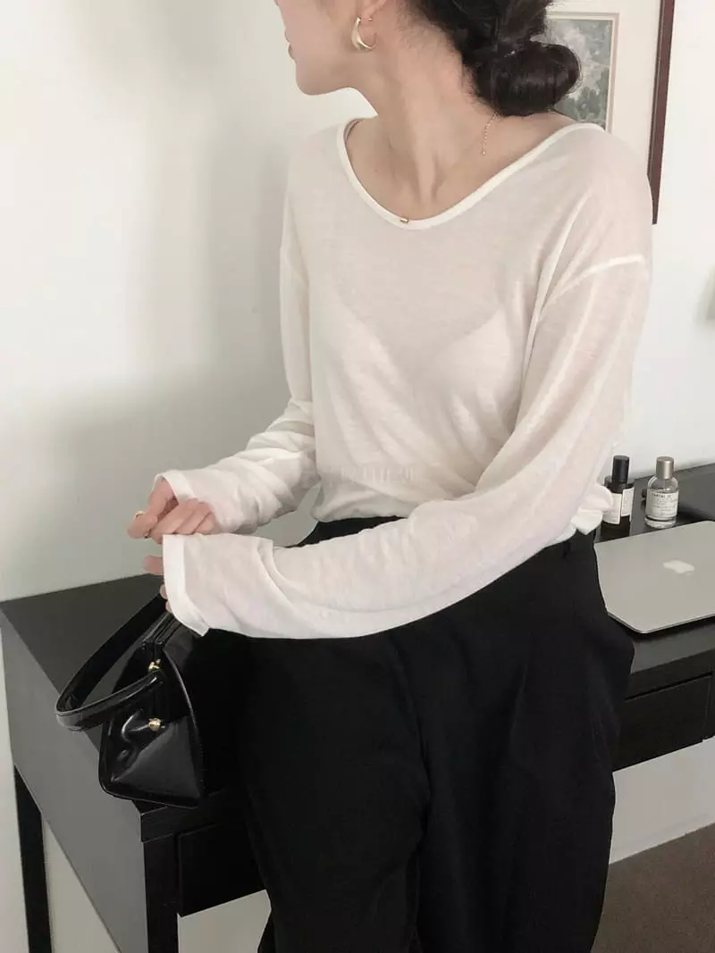 Overclassic - Korean Women Fashion - #thelittlethings - Breeds Loose Tee - 2