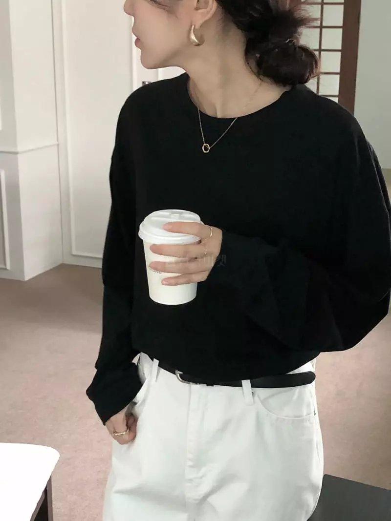 Overclassic - Korean Women Fashion - #thelittlethings - Paul Sweatshirt - 5