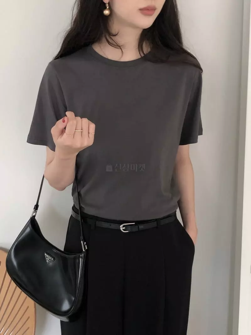 Overclassic - Korean Women Fashion - #vintageinspired - Standard Tee - 5