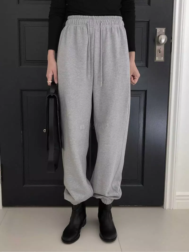 Overclassic - Korean Women Fashion - #vintageinspired - Sweat Pants - 2