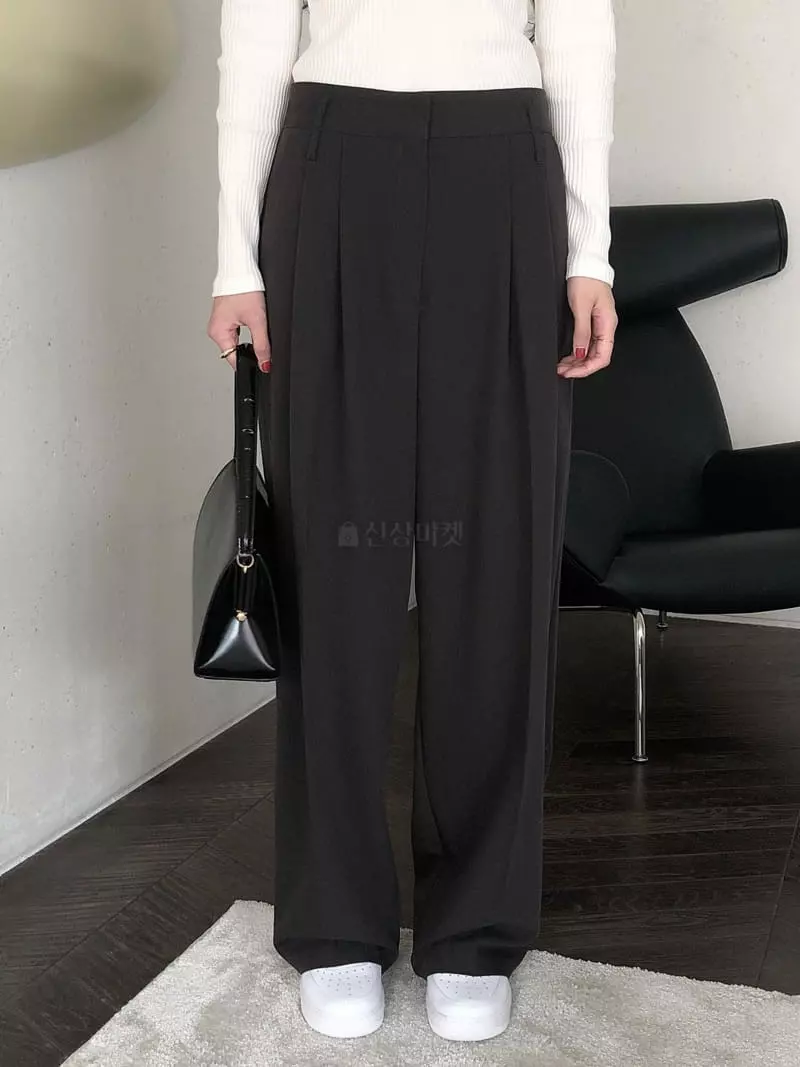 Overclassic - Korean Women Fashion - #womensfashion - Classic Chick Neck Pants - 8