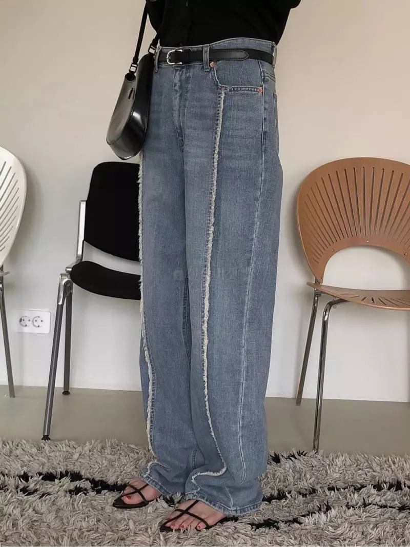 Overclassic - Korean Women Fashion - #womensfashion - Kale Jeans - 5