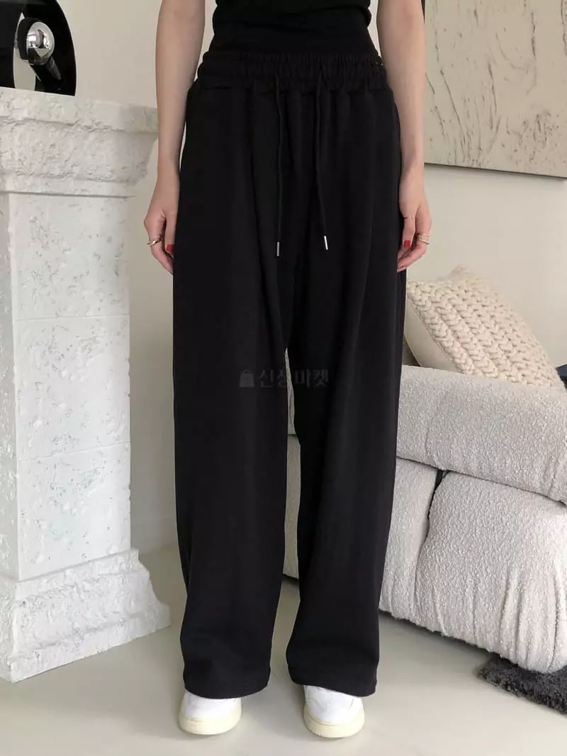 Overclassic - Korean Women Fashion - #womensfashion - Wide Pintuck Pants - 5