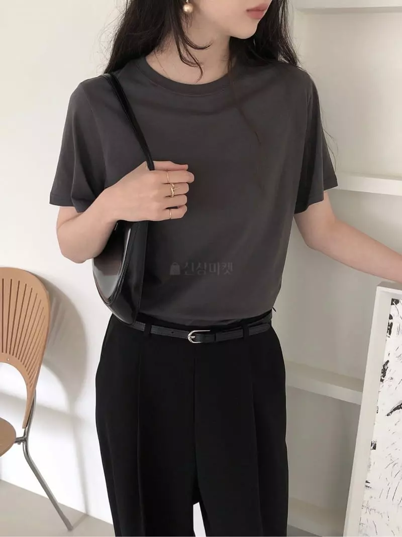 Overclassic - Korean Women Fashion - #momslook - Standard Tee - 4