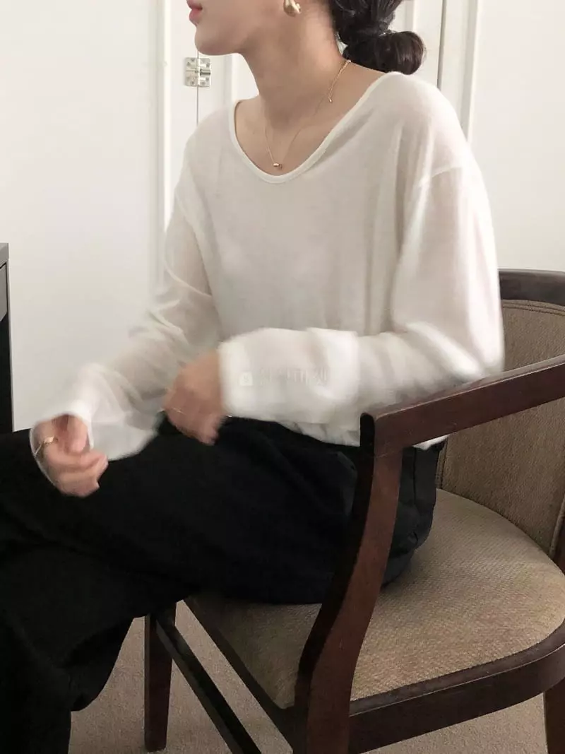 Overclassic - Korean Women Fashion - #womensfashion - Breeds Loose Tee - 6