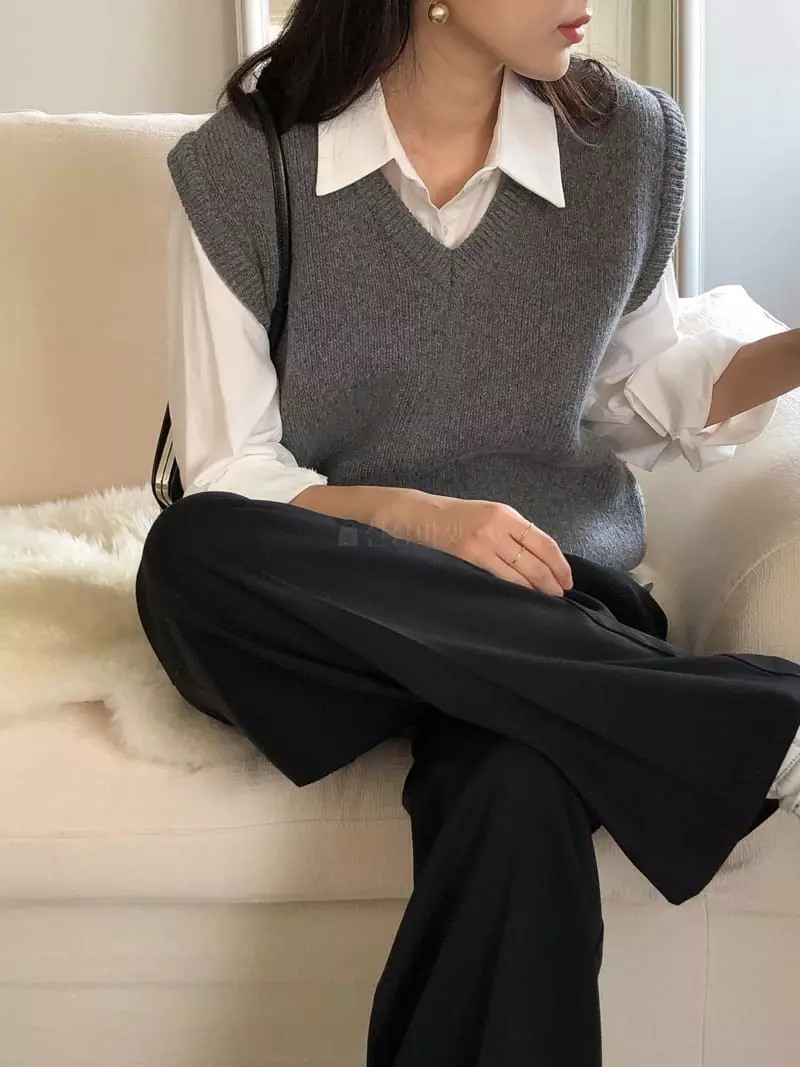 Overclassic - Korean Women Fashion - #womensfashion - Bro Vest - 3