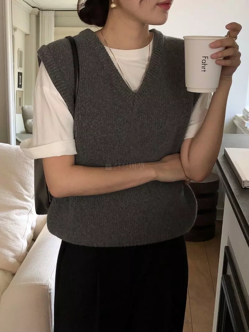 Overclassic - Korean Women Fashion - #womensfashion - Bro Vest - 5