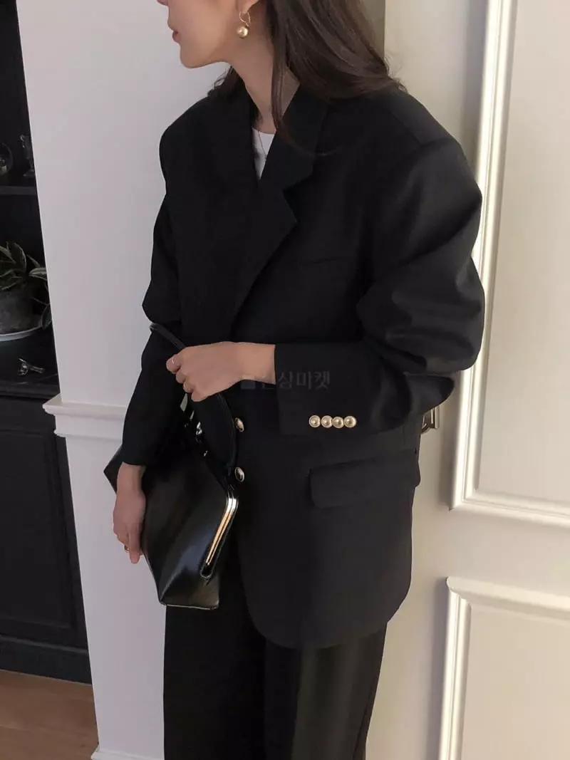 Overclassic - Korean Women Fashion - #momslook - Bram Jacket - 4