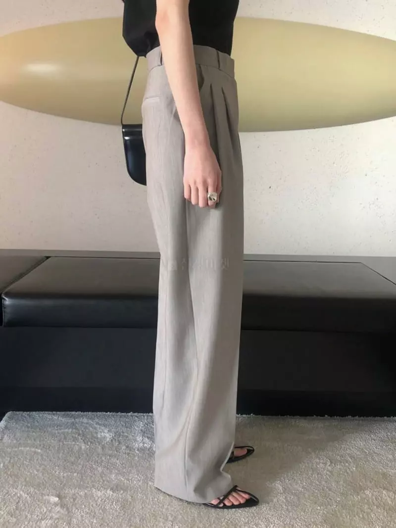 Overclassic - Korean Women Fashion - #womensfashion - Lic Stripes Pants - 7