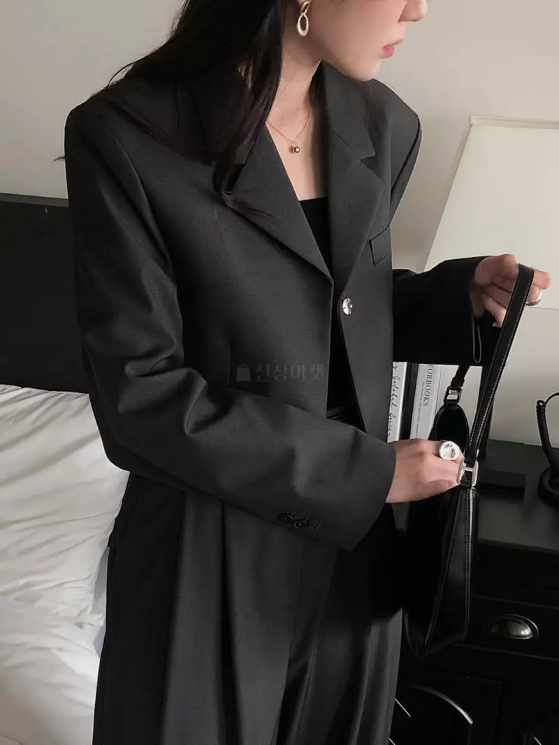 Overclassic - Korean Women Fashion - #momslook - Lon Classic Jacket - 4