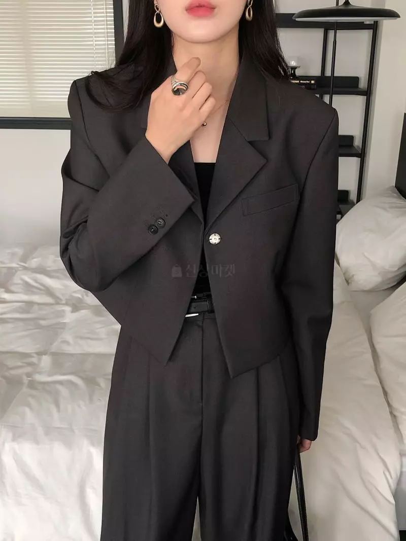 Overclassic - Korean Women Fashion - #womensfashion - Lon Classic Jacket - 8