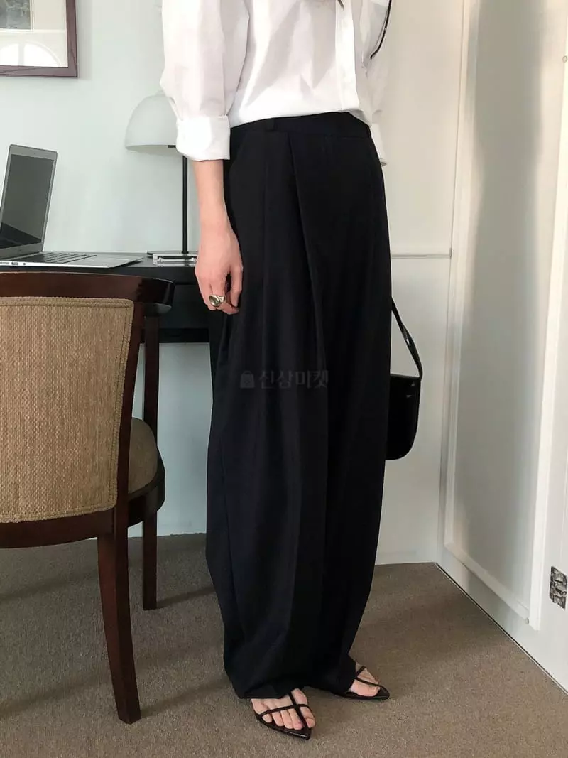 Overclassic - Korean Women Fashion - #womensfashion - Lon Wide Pants - 5