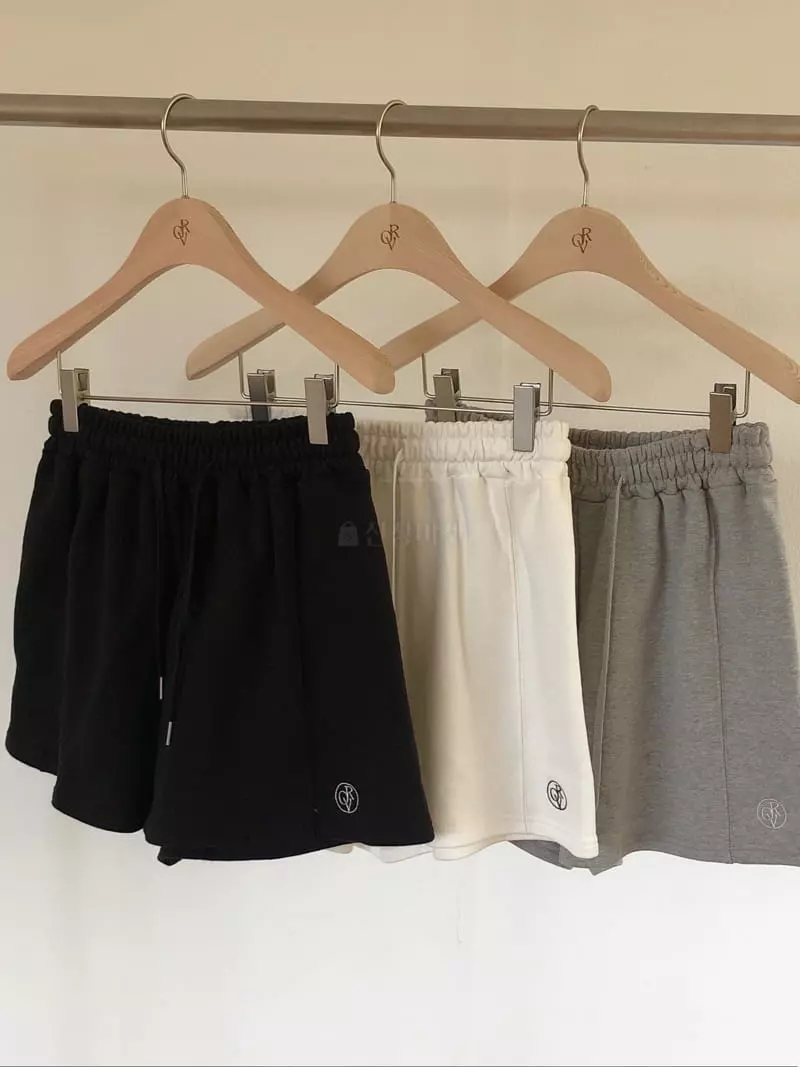 Overclassic - Korean Women Fashion - #womensfashion - Logo Shorts