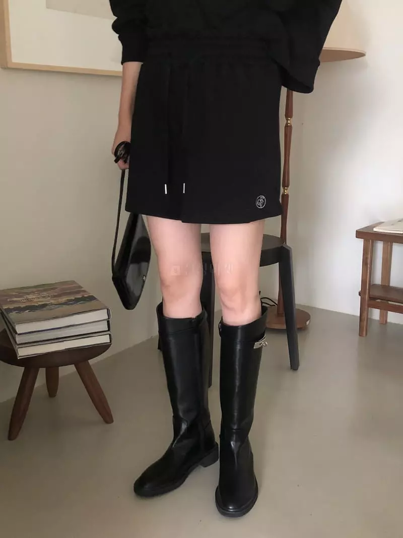 Overclassic - Korean Women Fashion - #womensfashion - Logo Shorts - 9