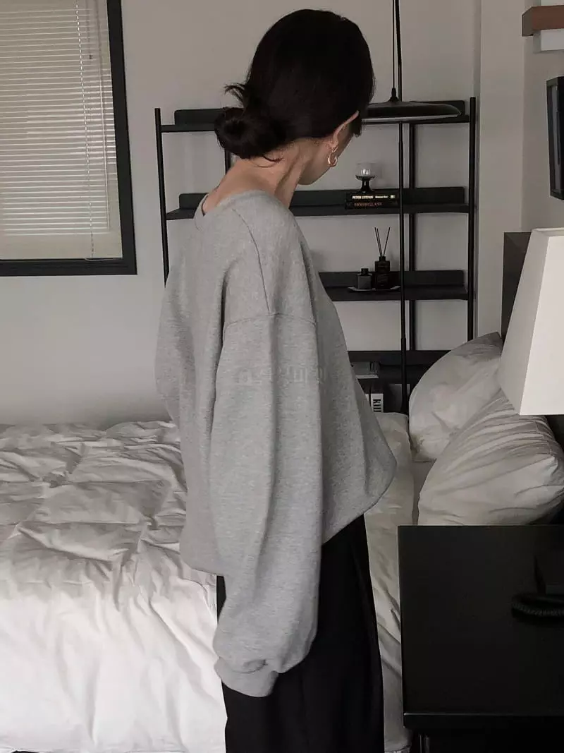 Overclassic - Korean Women Fashion - #womensfashion - New V Neck Sweatshirt - 7