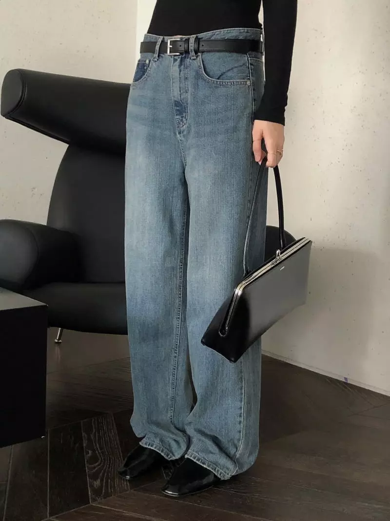 Overclassic - Korean Women Fashion - #womensfashion - Notin Deep Jeans - 10