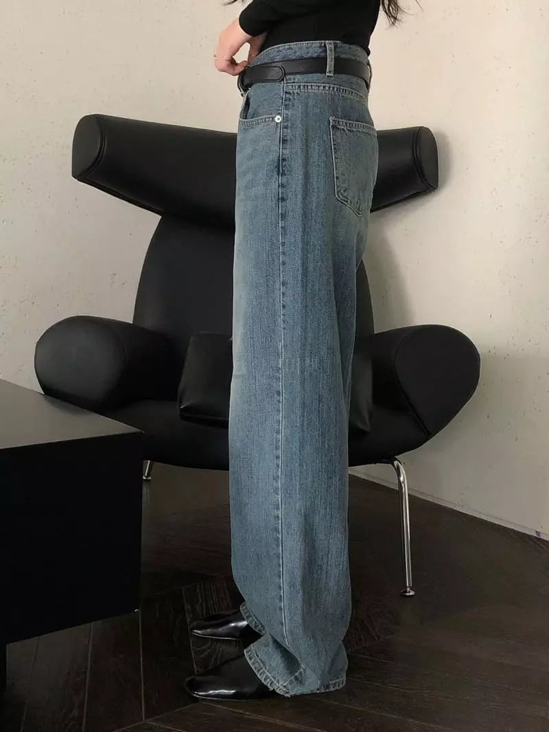 Overclassic - Korean Women Fashion - #womensfashion - Notin Deep Jeans - 2