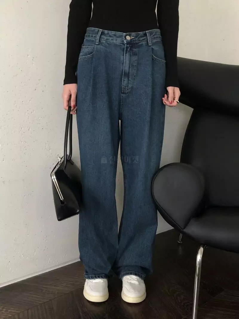 Overclassic - Korean Women Fashion - #womensfashion - French Pintuck Jeans - 9
