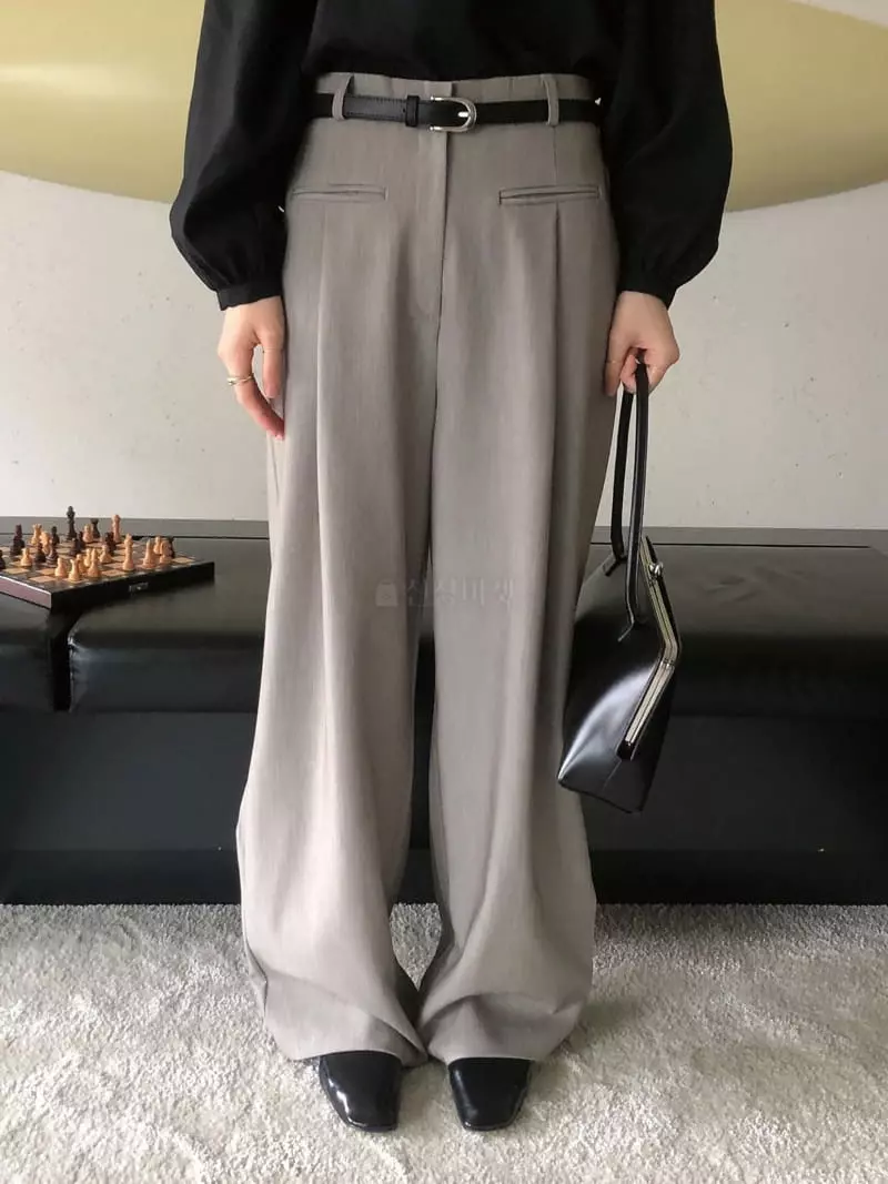 Overclassic - Korean Women Fashion - #womensfashion - Paul Signiture Pants - 10