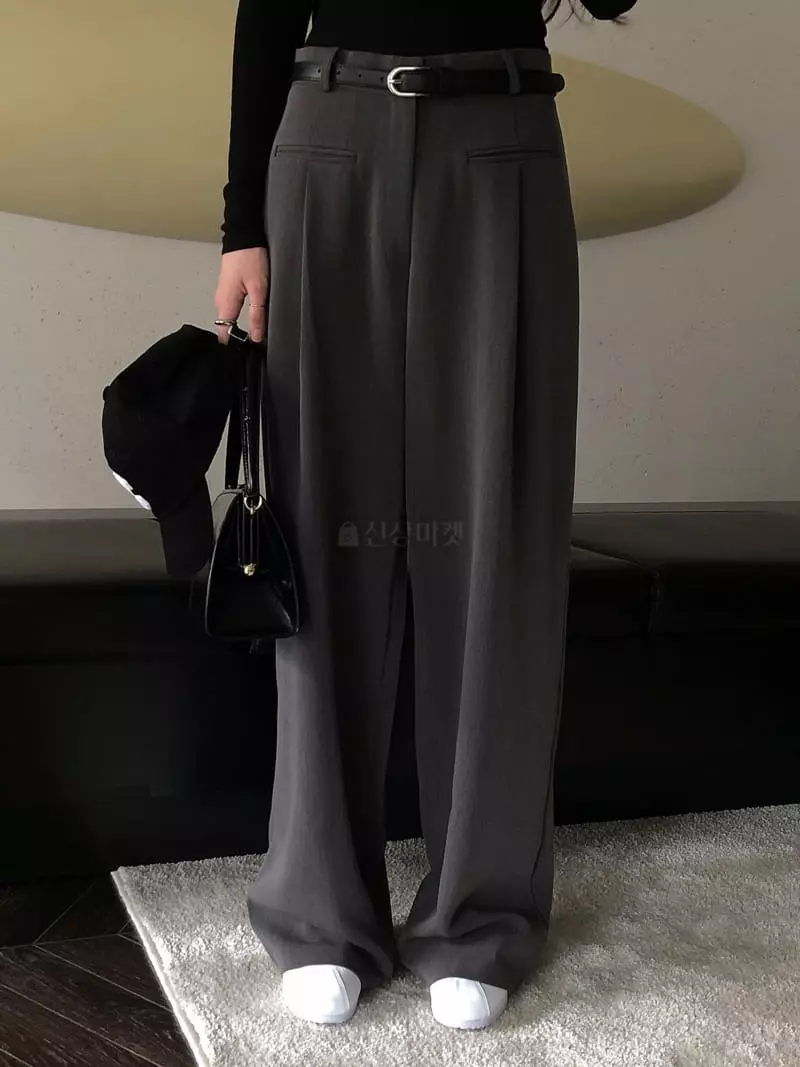 Overclassic - Korean Women Fashion - #womensfashion - Paul Signiture Pants - 6