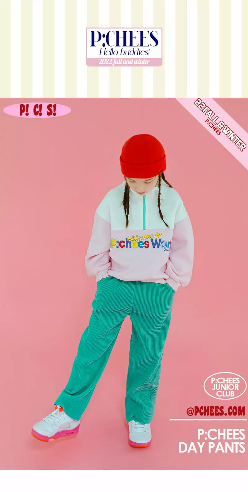 PEACH-CREAM - Korean Junior Fashion Brand - #Kfashion4kids - Day Pants