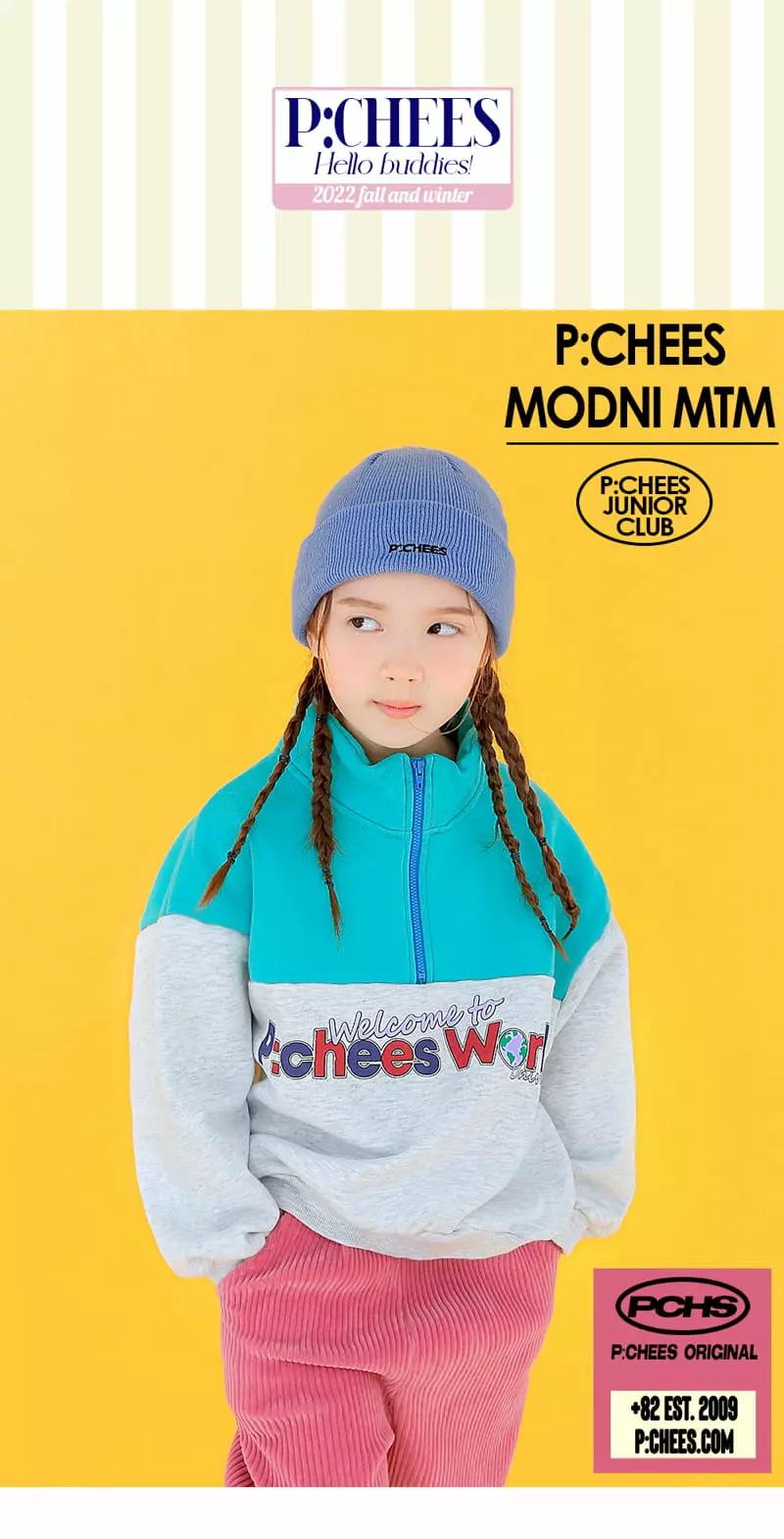 PEACH-CREAM - Korean Junior Fashion Brand - #littlefashionista - Modni Sweatshirt