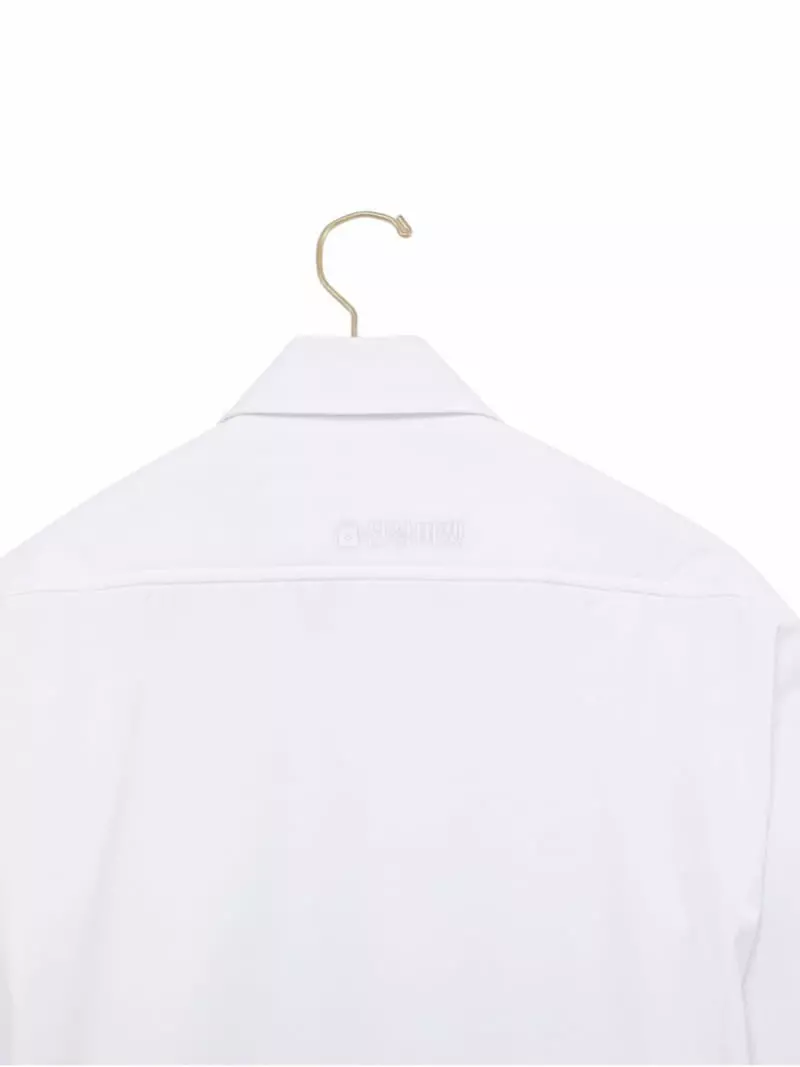 Paper Moon - Korean Women Fashion - #momslook - Padded Shoulder Button Shirt - 12