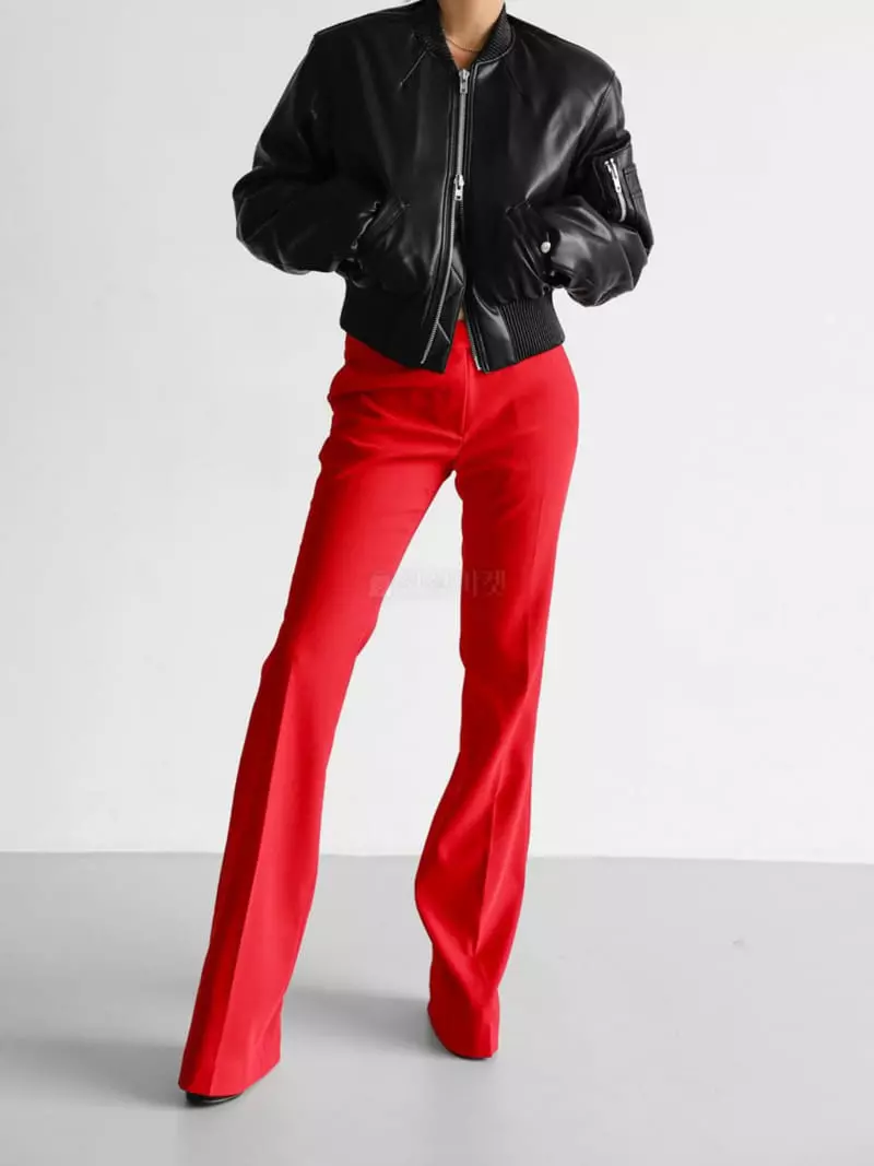 Paper Moon - Korean Women Fashion - #momslook - Leather Crop Jacket