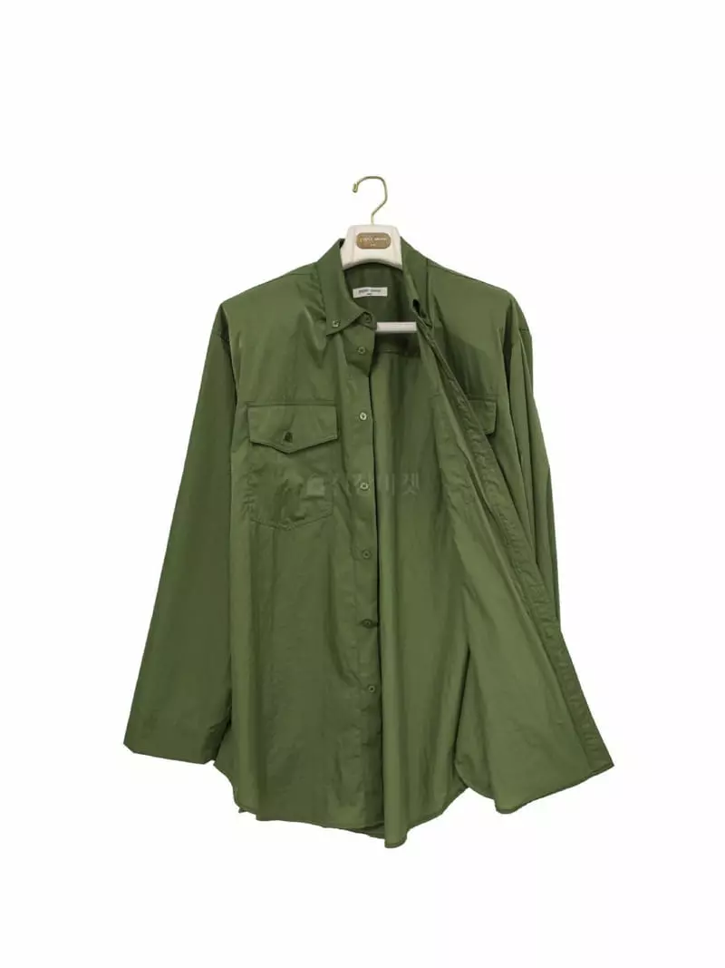Paper Moon - Korean Women Fashion - #momslook - Matalic Maxy Shirt - 6