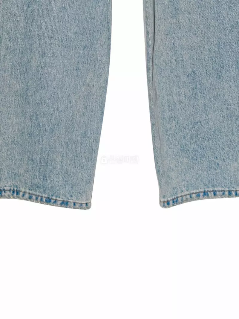 Paper Moon - Korean Women Fashion - #momslook - Wrap Detail Jeans - 8