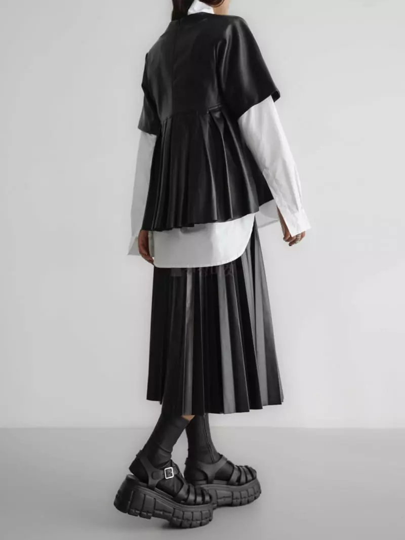 Paper Moon - Korean Women Fashion - #momslook - Pleated Skirt - 3