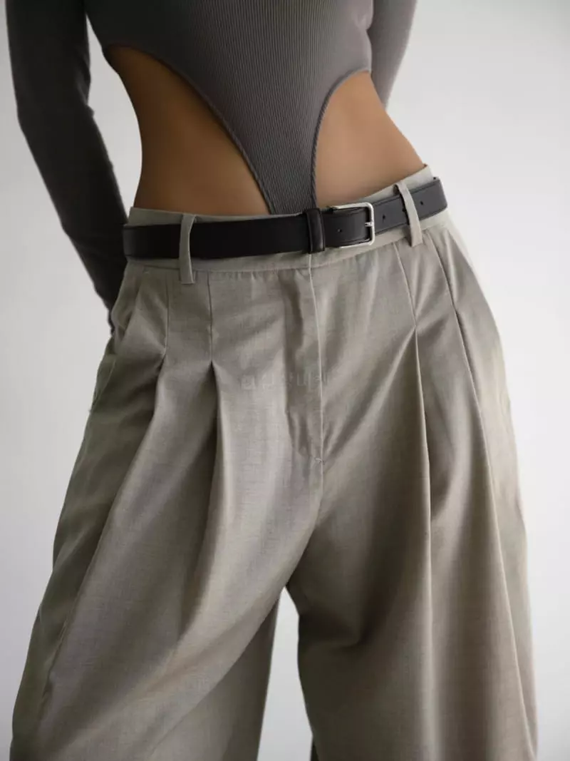 Paper Moon - Korean Women Fashion - #momslook - Maxy Pintuck Pants