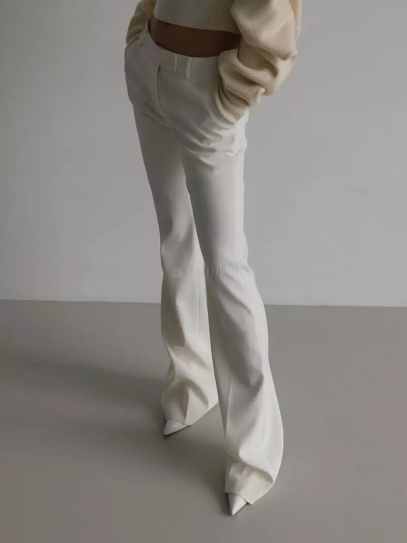 Paper Moon - Korean Women Fashion - #momslook - Maxy Plare Tailor Pants - 5
