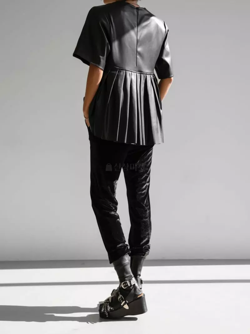 Paper Moon - Korean Women Fashion - #momslook - Velvet Pants - 3