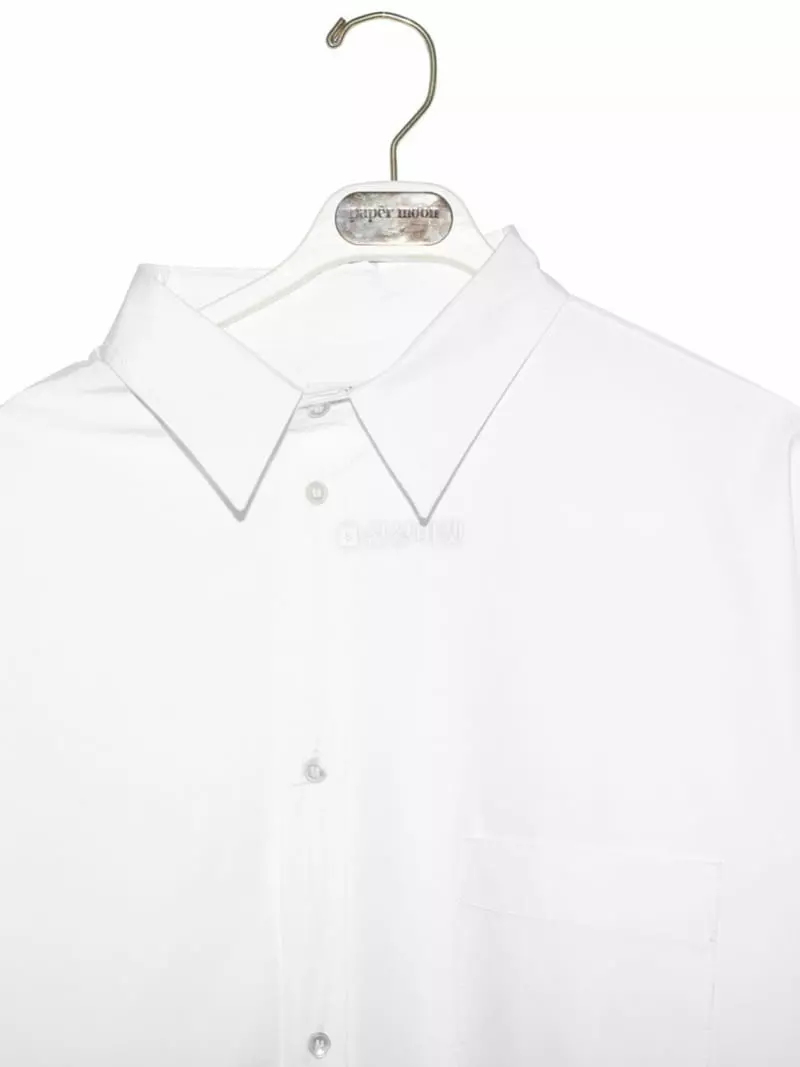 Paper Moon - Korean Women Fashion - #momslook - Unbalance Button Shirt - 11