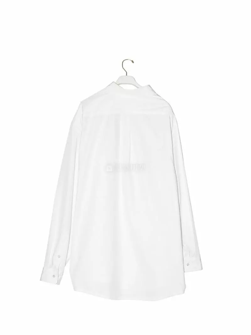 Paper Moon - Korean Women Fashion - #momslook - Unbalance Button Shirt - 5