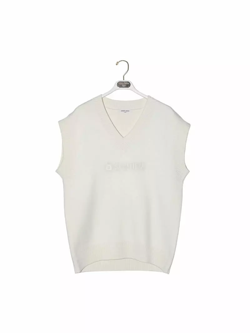 Paper Moon - Korean Women Fashion - #momslook - Oversize V Neck Vest - 6